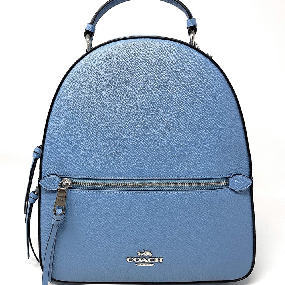 Coach Jordyn Crossgrain Leather Backpack Handbag - Picture 4 of 13